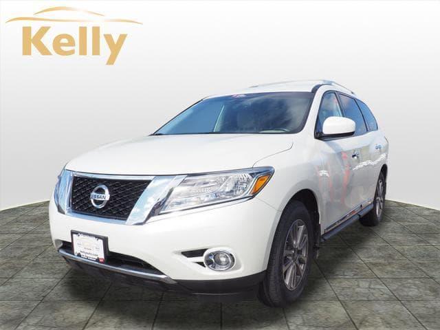 2016 Nissan Pathfinder 4WD 4dr SL Pearl White, Beverly, MA