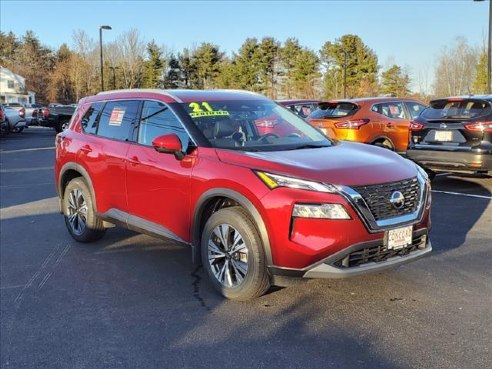 2021 Nissan Rogue SV Scarlet Ember, Concord, NH